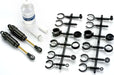Big Bore shocks (long) (hard-anodized & PTFE-coated T6 aluminum) (assembled with TiN shafts) w/o springs (front) (2)