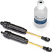 Big Bore shocks (XX-long) (hard-anodized & PTFE-coated T6 aluminum) (assembled with TiN shafts) w/o springs (rear) (2)