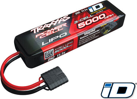 5000mAh 11.1v 3-Cell 25C LiPo Battery