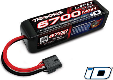 6700mAh 14.8v 4-Cell 25C LiPo Battery