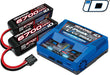 Battery/charger completer pack (includes #2973 Dual iD charger (1), #2890X 6700mAh 14.8V 4-cell 25C LiPo iD® Battery (2))