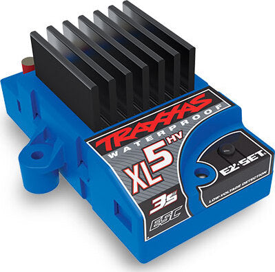 XL-5HV 3s Electronic Speed Control, waterproof (low-voltage detection, fwd/rev/brake)