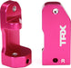 Caster blocks, 30-degree, pink-anodized 6061-T6 aluminum (left & right)/ suspension screw pin (2)