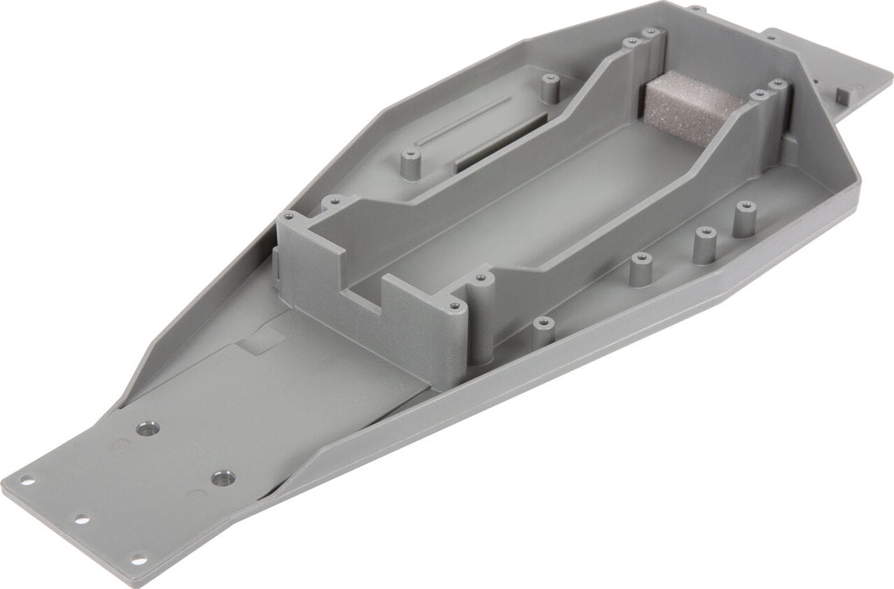 Lower Chassis (gray) (166mm Long Battery Compartment) (fits Both Flat and Hump Style Battery Packs)