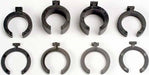 Spring pre-load spacers: 1mm (4)/ 2mm (2)/ 4mm (2)/ 8mm (2)