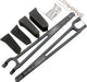 Hold downs, battery, left & right (2)/ foam spacers (4) (allows for installation of taller, multi-cell batteries)