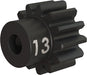 Gear, 13-T pinion (32-p), heavy duty (machined, hardened steel)/ set screw