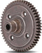 Spur gear, steel, 54-tooth (0.8 metric pitch, compatible with 32-pitch) (for center differential)