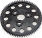 Spur gear, 72-tooth (0.8 metric pitch, compatible with 32-pitch)