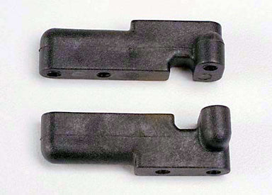 Servo mounts, steering/ shift (f&r) (black)