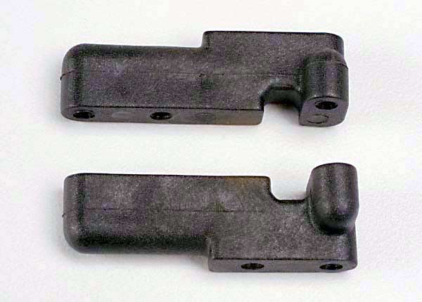 Servo mounts, steering/ shift (f&r) (black)