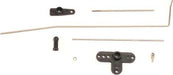 Wires: brake, throttle, shift/ servo horns: throttle, brake & shift; ball screw and ball cup (shift shaft)