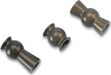 Hollow ball set, aluminum (30)/ tall centered hollow ball (2)/ tall offset hollow ball (2)/ bump steer adjustment shims; 3.5mm (2), 1.17mm (2)