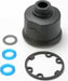 Carrier, differential/ x-ring gaskets (2)/ ring gear gasket/ 6x10x0.5 TW