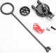 Pull ring (1)/ fuel tank cap (1)/ engine shut-off clamp (1)/ 3x10 BCS (1)