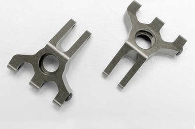 Carriers, stub axle, (rear) 6061-T6 aluminum (titanium-anodized)