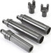 Half shafts, center (internal splined (3)/ external splined (2)) (plastic parts only)