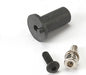 Motor mount hinge post/ 4x12mm BCS (1)/ 4x10mm CS with split and flat washer (1)