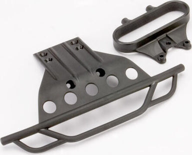 Bumper, front/ bumper mount, front (black)