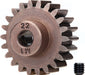 Gear, 22-T pinion (1.0 metric pitch) (fits 5mm shaft)/ set screw (compatible with steel spur gears)