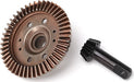 Ring gear, differential/ pinion gear, differential (12/47 ratio) (front)