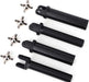 Half shafts, heavy duty (external splined (2)/ internal splined (2))/ metal u-joints (4)