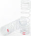 Springs, rear (progressive, +10% rate, pink) (2)