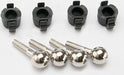 Pivot balls (4)/ pivot ball caps (4)