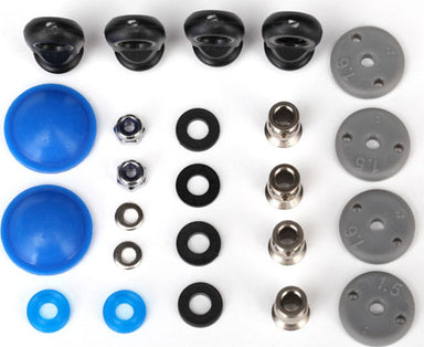 Rebuild kit, GTR long/xx-long shocks (x-rings, bladders, pistons, piston nuts, shock rod ends, hollow balls) (renews 2 shocks)