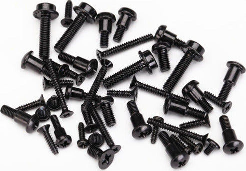 Screw set, complete