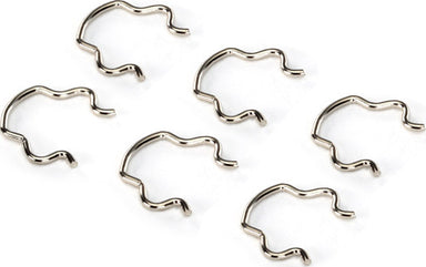 Wheel hex clips (6)