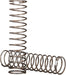 Springs, shock (natural finish) (GTS) (0.30 rate, white stripe) (2)
