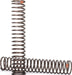 Springs, shock, long (natural finish) (GTS) (0.39 rate, orange stripe) (for use with TRX-4® Long Arm Lift Kit)