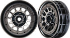 Wheels, Method 105 1.9" (black chrome, beadlock) (beadlock rings sold separately)