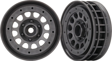 Wheels, Method 105 1.9" (charcoal gray, beadlock) (beadlock rings sold separately)