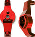 Caster Blocks, 6061-T6 Aluminum (Red-Anodized), Left and Right