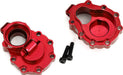 Portal housings, inner (rear), 6061-T6 aluminum (red-anodized) (2)/ 2.5x10 CS (2)