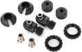 Caps & spring retainers, GTS shocks (upper cap (2)/ hollow balls (4)/ bottom cap (2)/ upper retainer (2)/ lower retainer (2))