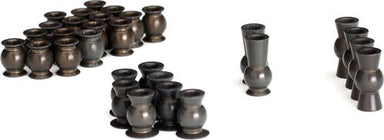 Hollow ball set, complete, TRX-4 (aluminum, PTFE-coated)