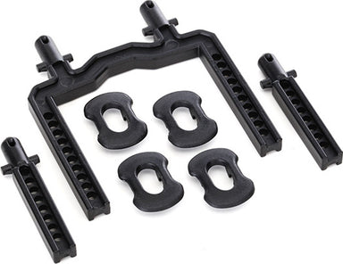 Body mounts, front & rear (fits #8311 body) (2)