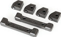 Mounts, suspension arms (front & rear)/ hinge pin retainers (4)