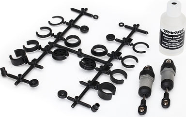 Ultra Shocks (grey) (short) (includes spring pre-load spacers) (2)