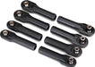 Rod ends, heavy duty (toe links) (8) (assembled with hollow balls)