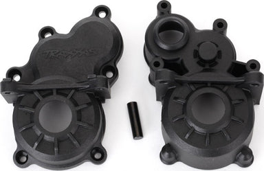 Gearbox halves (front & rear)/ idler gear shaft
