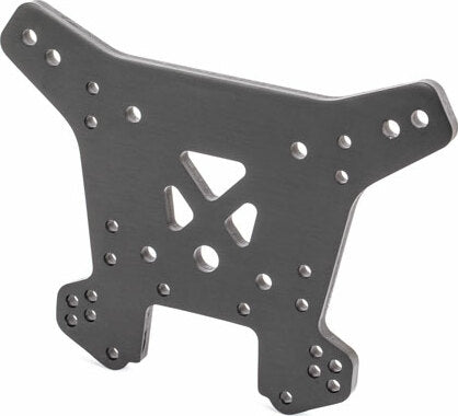 Shock Tower, Rear, 6061-T6 Aluminum (gray-Anodized)