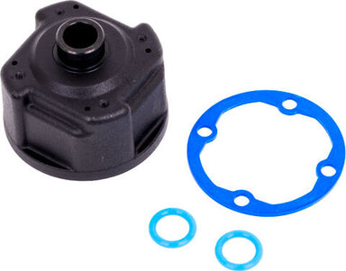 Carrier, differential/ differential bushing (metal)/ o-rings (2)/ ring gear gasket