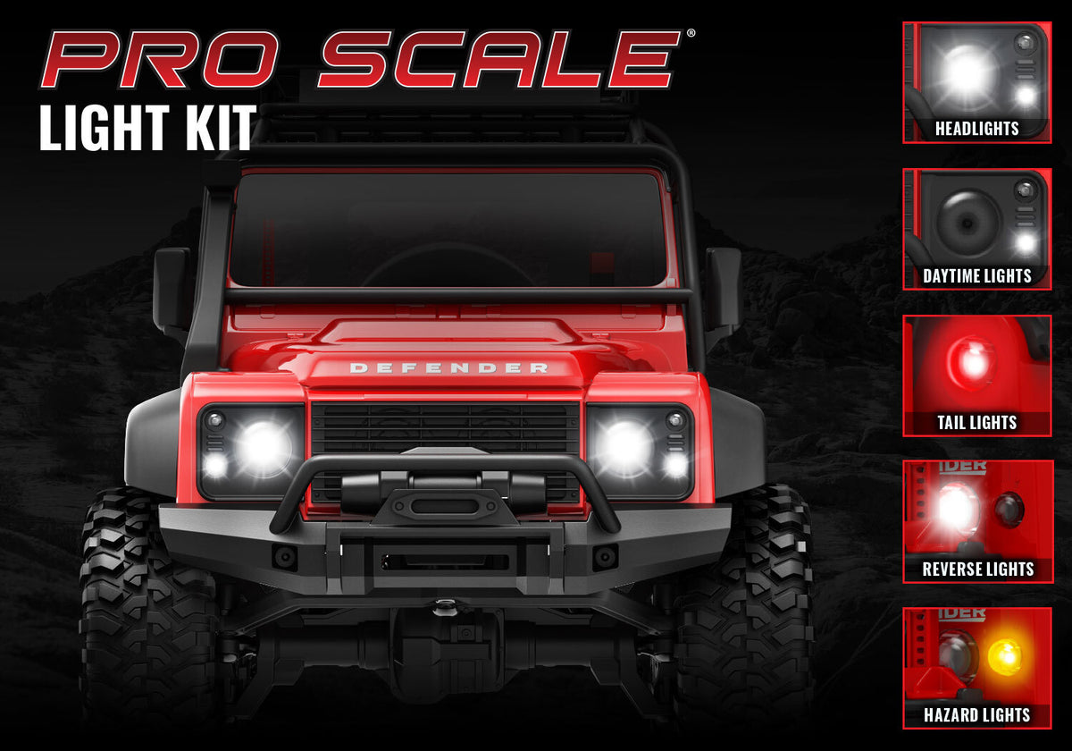 9784 LED LIGHT SET COMPLT DEFENDER — Mid-South Hobbies