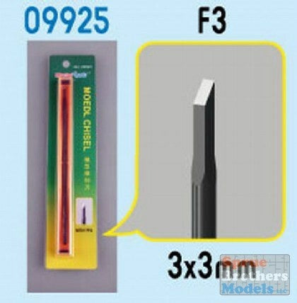 TSM-9925	Model Micro Chisel 3mm x 3mm Square Tip