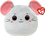 Catnip, Grey Mouse Squishy Beanie (large)