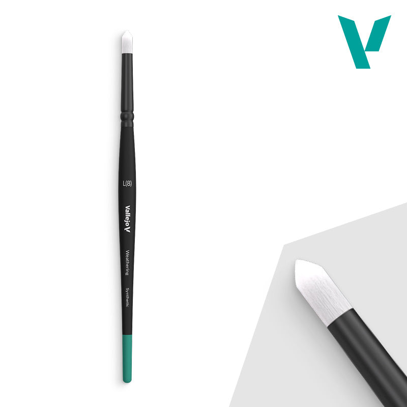 Weather Round Syn Brush small